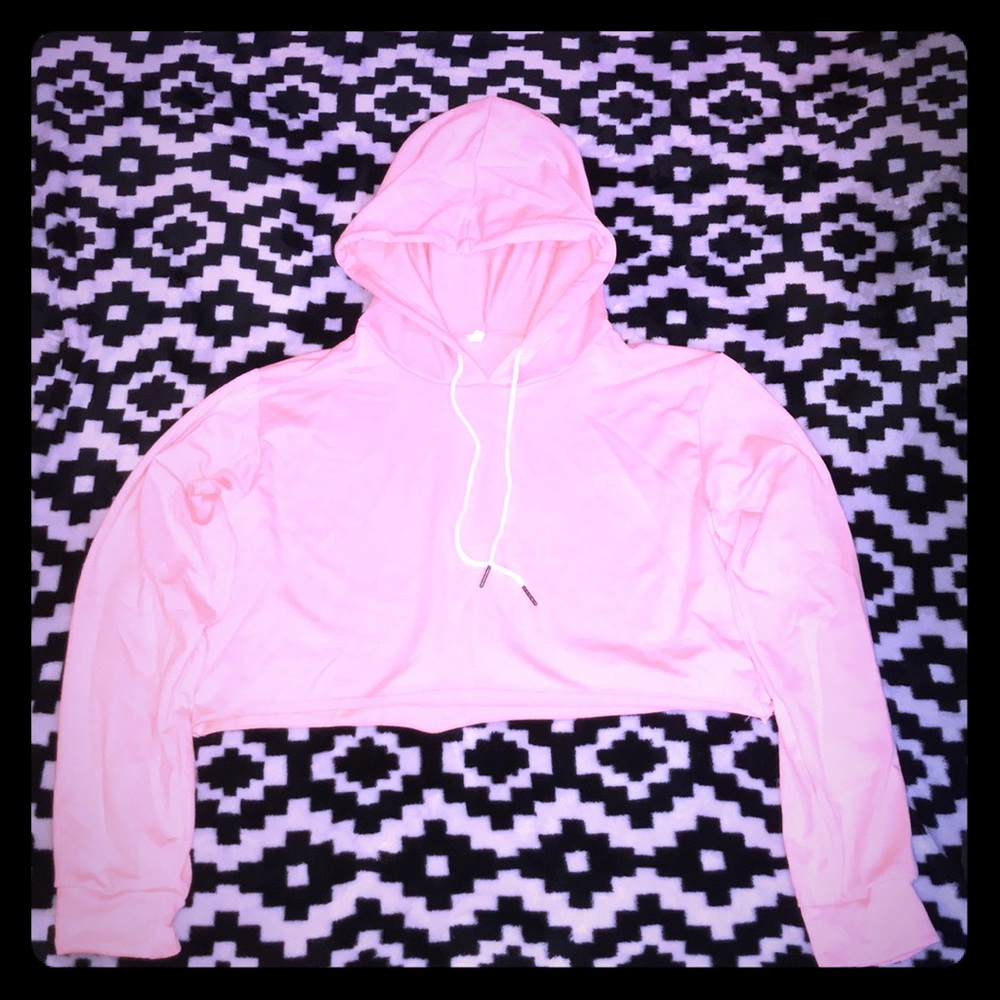 Crop top hoodie